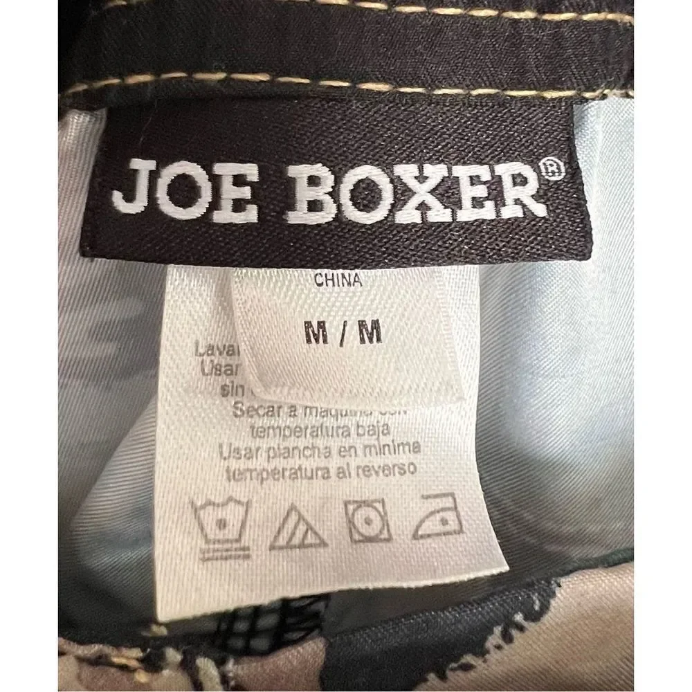 Men’s Joe Boxer Camouflage Patched Patterned Swim Trunks